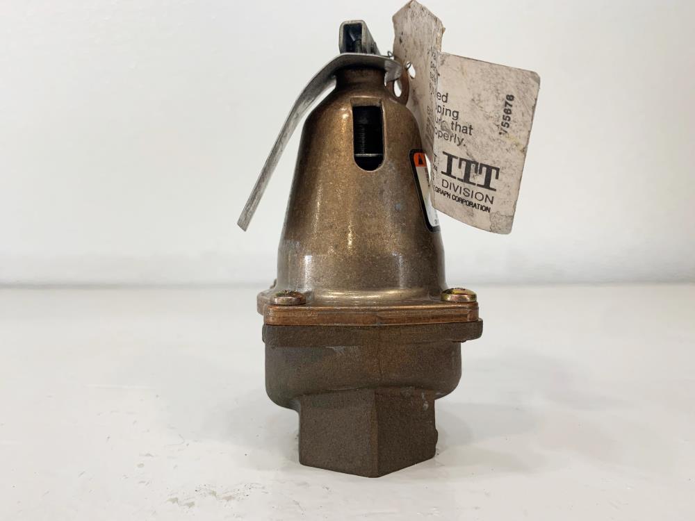 Bell and Gossett 1" NPT 30# Bronze Relief Valve 1170-30, 110129